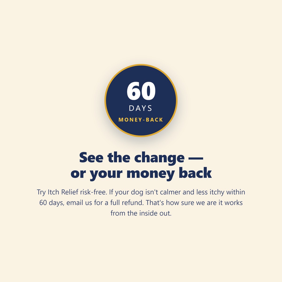 60-day money-back guarantee